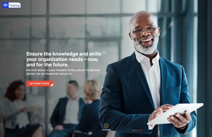 IATA Training Landing Page